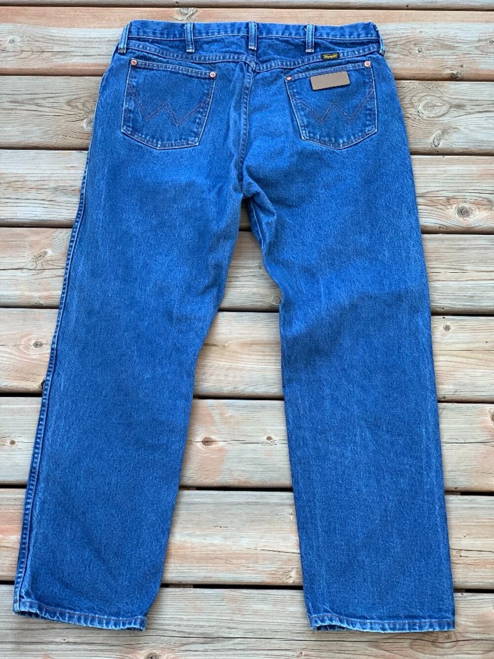 Vtg Wrangler Jeans Cowboy Cut Bootcut Men 36x30 13MWZPW Denim Western Ranch Boho